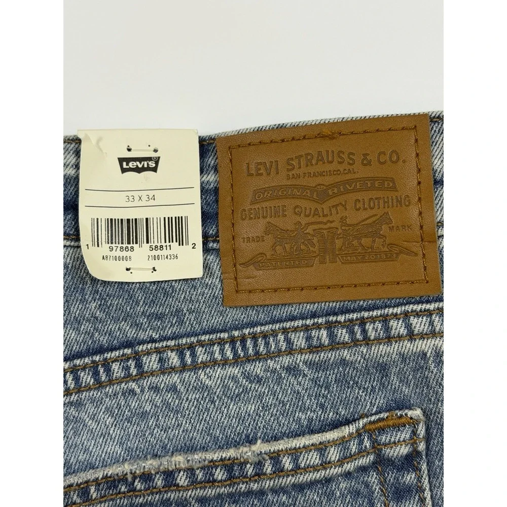 Levi's Premium Wedgie Bootcut Jeans Women's 33x34 High Rise Blue Denim NWT